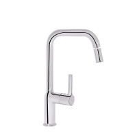 Змішувач для кухні Qtap Cardinal QTCAR344CRM45658 Chrome Змішувач для кухні Qtap Cardinal QTCAR344CRM45658 Chrome