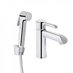 Змішувач для раковини Qtap Grand (з гігієнічним душем) QTGRA272CRM45670 Chrome