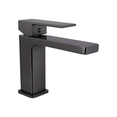 Змішувач для раковини Qtap Gemini QTGEM270GMB45676 Gunmetal Black PVD Змішувач для раковини Qtap Gemini QTGEM270GMB45676 Gunmetal Black PVD