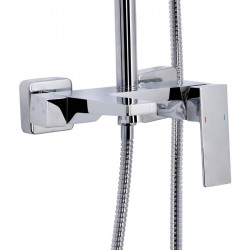 Душова система універсальна Qtap Gemini на три споживача (з виливом) QTGEM111CRM45685 Chrome Душова система універсальна Qtap Gemini на три споживача (з виливом) QTGEM111CRM45685 Chrome