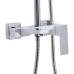 Душова система універсальна Qtap Gemini на три споживача (з виливом) QTGEM111CRW45687 Chrome/White