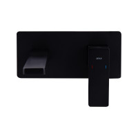 Змішувач для раковини Qtap Gemini прихованого монтажу QTGEM273BLM45694 Black Matt Змішувач для раковини Qtap Gemini прихованого монтажу QTGEM273BLM45694 Black Matt