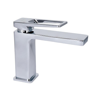 Змішувач для раковини Gemini Loopi QTGEM2701CRM45699 Chrome Змішувач для раковини Gemini Loopi QTGEM2701CRM45699 Chrome