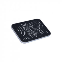 Лійка для верхнього душу Qtap Hlavova 260x180 мм прямокутна QTHLA107CRM45784 Chrome/Black Лійка для верхнього душу Qtap Hlavova 260x180 мм прямокутна QTHLA107CRM45784 Chrome/Black