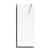 Душова перегородка Qtap Walk-In Standard BLM209.C8 90х200 см, скло Clear 8 мм, покриття CalcLess Душова перегородка Qtap Walk-In Standard BLM209.C8 90х200 см, скло Clear 8 мм, покриття CalcLess