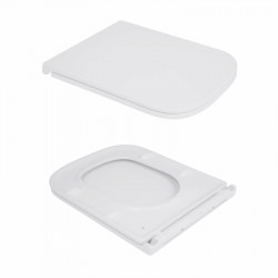 Унітаз-компакт Qtap Cardinal Ultra Quiet безободковий з сидінням Soft-close QT04222168AUQ3W