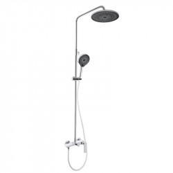 Душова система для душу Qtap Slavonice на два споживача QTSLA110CRM45912 Chrome Душова система для душу Qtap Slavonice на два споживача QTSLA110CRM45912 Chrome