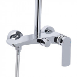 Душова система для душу Qtap Slavonice на два споживача QTSLA110CRM45912 Chrome Душова система для душу Qtap Slavonice на два споживача QTSLA110CRM45912 Chrome