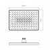 Лійка для верхнього душу Qtap Hlavova 280x190 мм прямокутна QTHLA107BLM45947 Black Matt
