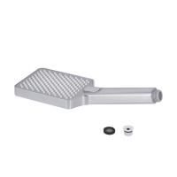 Лійка для ручного душу Qtap Rucni 140x95 мм прямокутна QTRUC125CRM45958 Chrome Лійка для ручного душу Qtap Rucni 140x95 мм прямокутна QTRUC125CRM45958 Chrome