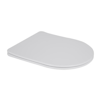 Сидіння для унітаза Qtap (Jay 490, Swan 490) з мікроліфтом Slim QT99SC6106W