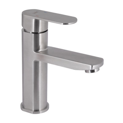 Змішувач для раковини Lidz Luna 001F (k35) LDLUN001FNKS46094 Nickel Змішувач для раковини Lidz Luna 001F (k35) LDLUN001FNKS46094 Nickel