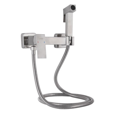 Набір для гігієнічного душу Lidz Kubis 110 Nickel LDKUB110NKS46103 прямокутний Набір для гігієнічного душу Lidz Kubis 110 Nickel LDKUB110NKS46103 прямокутний