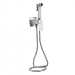 Набір для гігієнічного душу Lidz Kubis 111 Nickel LDKUB111NKS46106 прямокутний