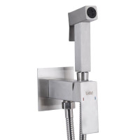 Набір для гігієнічного душу Lidz Kubis 111 Nickel LDKUB111NKS46106 прямокутний Набір для гігієнічного душу Lidz Kubis 111 Nickel LDKUB111NKS46106 прямокутний