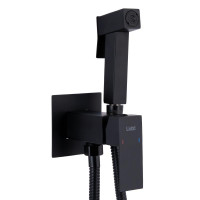 Набір для гігієнічного душу Lidz Kubis 111 Black LDKUB111BLA46108 прямокутний Набір для гігієнічного душу Lidz Kubis 111 Black LDKUB111BLA46108 прямокутний