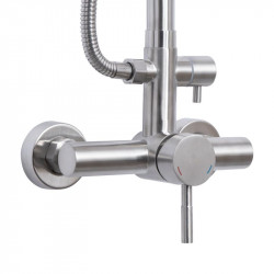 Душова система для душу Lidz Aria 1020 на два споживача (k35) LDARI1020NKS46114 Nickel Душова система для душу Lidz Aria 1020 на два споживача (k35) LDARI1020NKS46114 Nickel