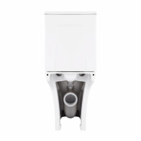 Унітаз-компакт Qtap Presto Quadro безободковий з сидінням Soft-close QT24221215AW