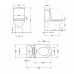 Унітаз підлоговий Qtap Robin New Ultra Quiet безобідковий з сидінням Soft-close WHITE QT13226083AW