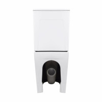 Унітаз підлоговий Qtap Virgo Ultra Quiet безобідковий з сидінням Soft-close WHITE QT18226092AW