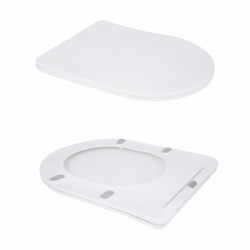 Унітаз підлоговий Qtap Grand Ultra Quiet безобідковий з сидінням Soft-close WHITE QT26228301W