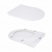 Унітаз підлоговий Qtap Grand Ultra Quiet безобідковий з сидінням Soft-close WHITE QT26228301W