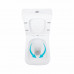 Унітаз підлоговий Qtap Aries Rimless безобідковий з сидінням Soft-close WHITE QT03228302W