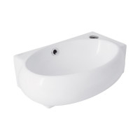 Раковина Qtap Leo 430x285x160 White QT11111008RW Раковина Qtap Leo 430x285x160 White QT11111008RW