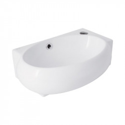 Раковина Qtap Leo 430x285x160 White QT11111008RW Раковина Qtap Leo 430x285x160 White QT11111008RW