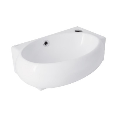 Раковина Qtap Leo 430x285x160 White QT11111008RW Раковина Qtap Leo 430x285x160 White QT11111008RW