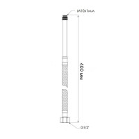 Шланг для підключення змішувача Thermo Alliance Standart (пара) 40 см NYLON M10x1/2"В довга ігла TAS386W40L Шланг для підключення змішувача Thermo Alliance Standart (пара) 40 см NYLON M10x1/2"В довга ігла TAS386W40L