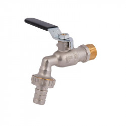 Кран кульовий для поливу Icma 599 1/2"З (з антизамерзанням) сталевий важіль