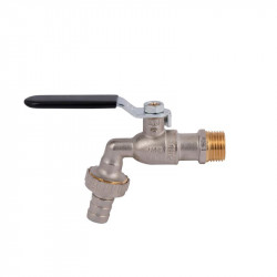 Кран кульовий для поливу Icma 599 1/2"З (з антизамерзанням) сталевий важіль