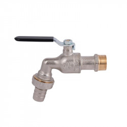 Кран кульовий для поливу Icma 599 3/4"З (з антизамерзанням) сталевий важіль