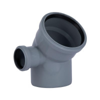 Відвід (коліно) 2P (R) 110/110/45+50/90 ліве TA Sewage