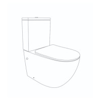 Унітаз підлоговий Qtap Jay Ultra Quiet з сидінням Soft-close 640x360x835 мм QT07222175TW White