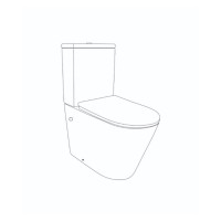 Унітаз підлоговий Qtap Swan Ultra Quiet з сидінням Soft-close 640x360x835 мм QT16222182TW White