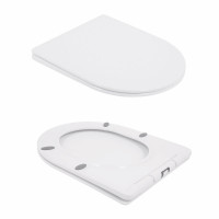 Унітаз підлоговий Qtap Swan Ultra Quiet з сидінням Soft-close 640x360x835 мм QT16222182TW White
