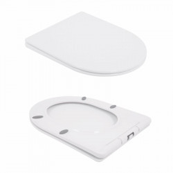 Унітаз підлоговий Qtap Swan Ultra Quiet з сидінням Soft-close 640x360x835 мм QT16222182TW White