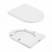 Унітаз підлоговий Qtap Swan Ultra Quiet з сидінням Soft-close 640x360x835 мм QT16222182TW White