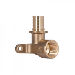 Кут натяжний Icma №1040 d20х2,8-1/2"В настінний 851040ADGW05