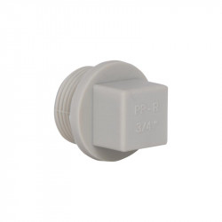 Заглушка PPR Thermo Alliance з різьбою 20х3/4" ЗР Заглушка PPR Thermo Alliance з різьбою 20х3/4" ЗР
