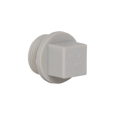 Заглушка PPR Thermo Alliance з різьбою 20х3/4" ЗР Заглушка PPR Thermo Alliance з різьбою 20х3/4" ЗР