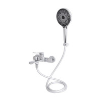 Змішувач для ванни Qtap Slavonice (з душовим гарнітуром) QTSLV259CRM48034 Chrome Змішувач для ванни Qtap Slavonice (з душовим гарнітуром) QTSLV259CRM48034 Chrome