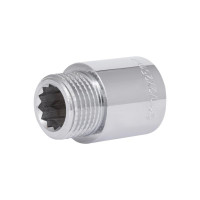 Подовжувач хромований Thermo Alliance Forte 1/2"ВЗ, L=25 мм TAF1301525