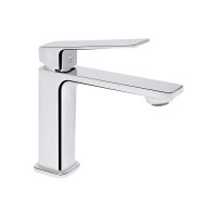 Змішувач для раковини низький Qtap Capricorn, Chrome (k26) QTCAP1060102C48219