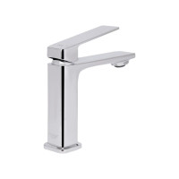 Змішувач для раковини низький Qtap Capricorn, Chrome (k26) QTCAP1060102C48219