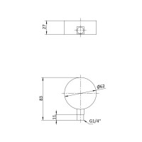 Манометр гліцериновий Thermo Alliancе Forte d63 мм, 1/4"З із заднім підключенням (латун.) 0-10 бар TAF171G10B Манометр гліцериновий Thermo Alliancе Forte d63 мм, 1/4"З із заднім підключенням (латун.) 0-10 бар TAF171G10B
