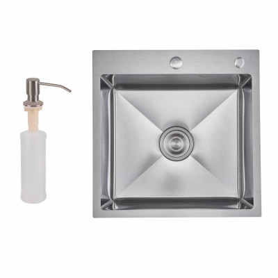 Lidz Handmade H5050H Мийка для кухні інтегрована Decor Honeycomb 2,5/0,5 мм LDH5050DEC48365 Lidz Handmade H5050H Мийка для кухні інтегрована Decor Honeycomb 2,5/0,5 мм LDH5050DEC48365