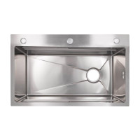 Lidz Handmade H7545 Мийка для кухні інтегрована Decor Honeycomb 3,0/1,0 мм LDH7545DEC48372